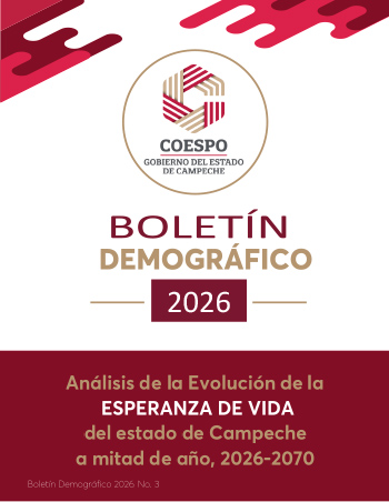Evolución de la esperanza de vida en Campeche, 2026-2070